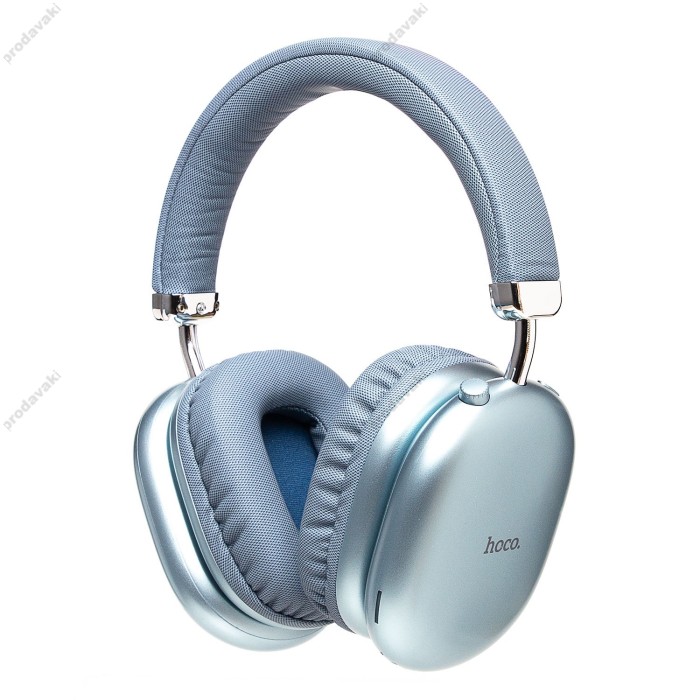Бездротові Bluetooth навушники Hoco W35 Max Joy headphones BT 5.3 Sky Blue